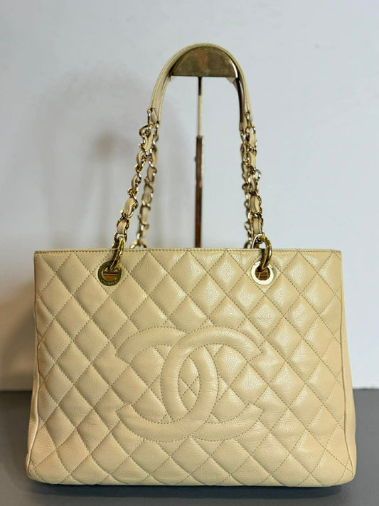 Chanel – Grand Shopping Tote GST (Beige)