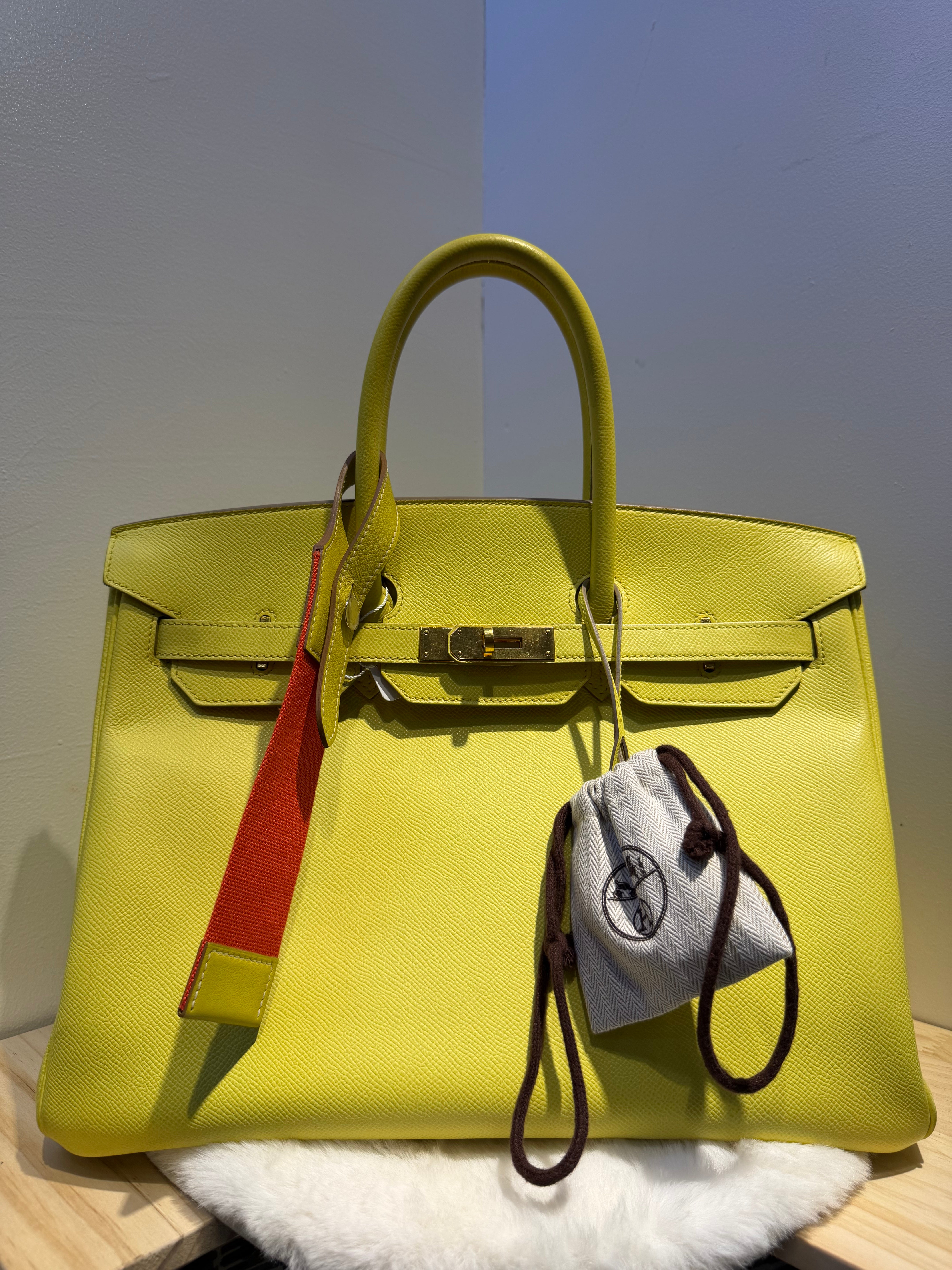 Hermes Birkin 30 (Vibrant Yellow)