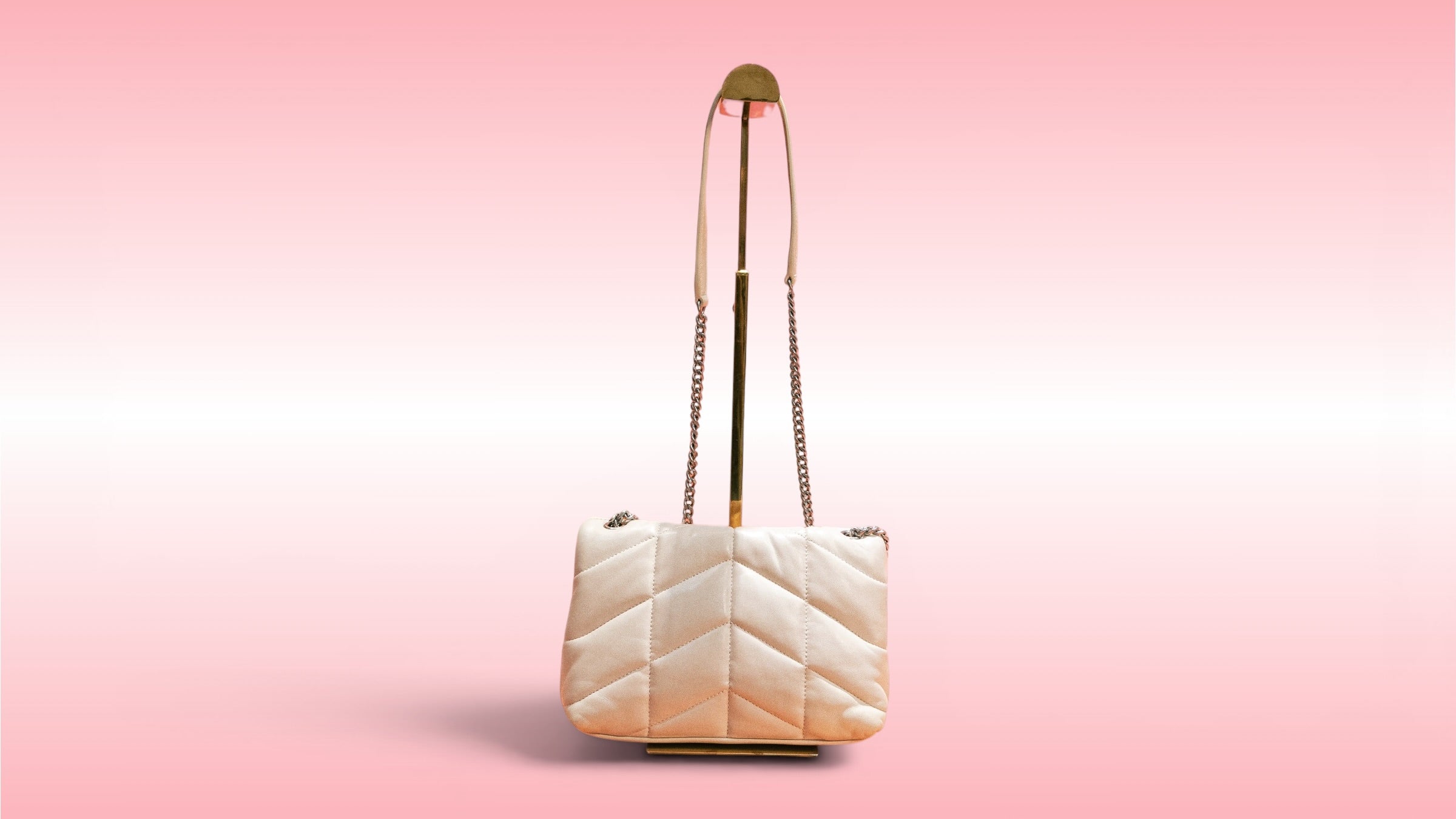 YSL Cream LouLou Puffer