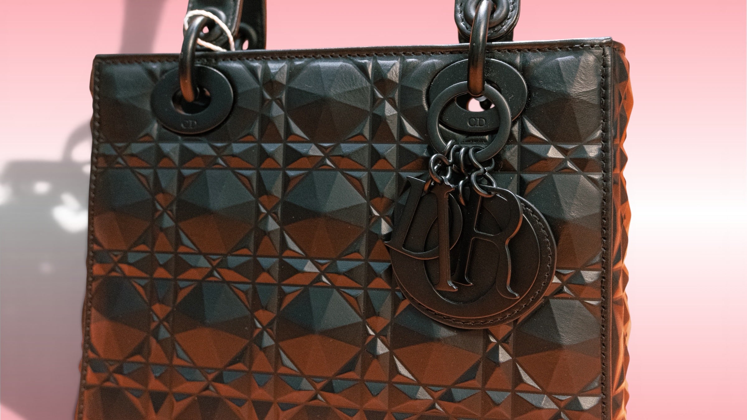 All black Lady Dior
