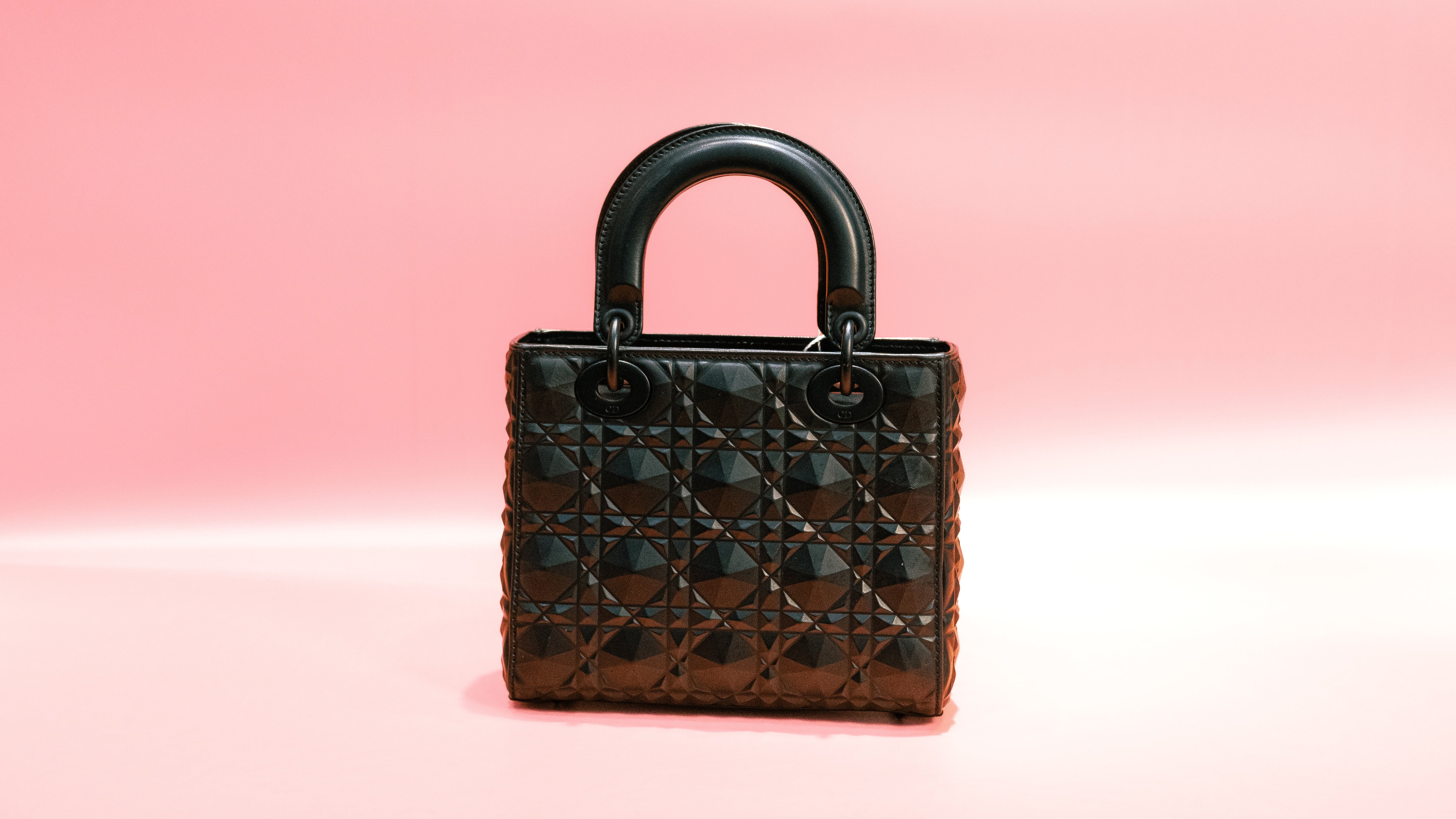 All black Lady Dior