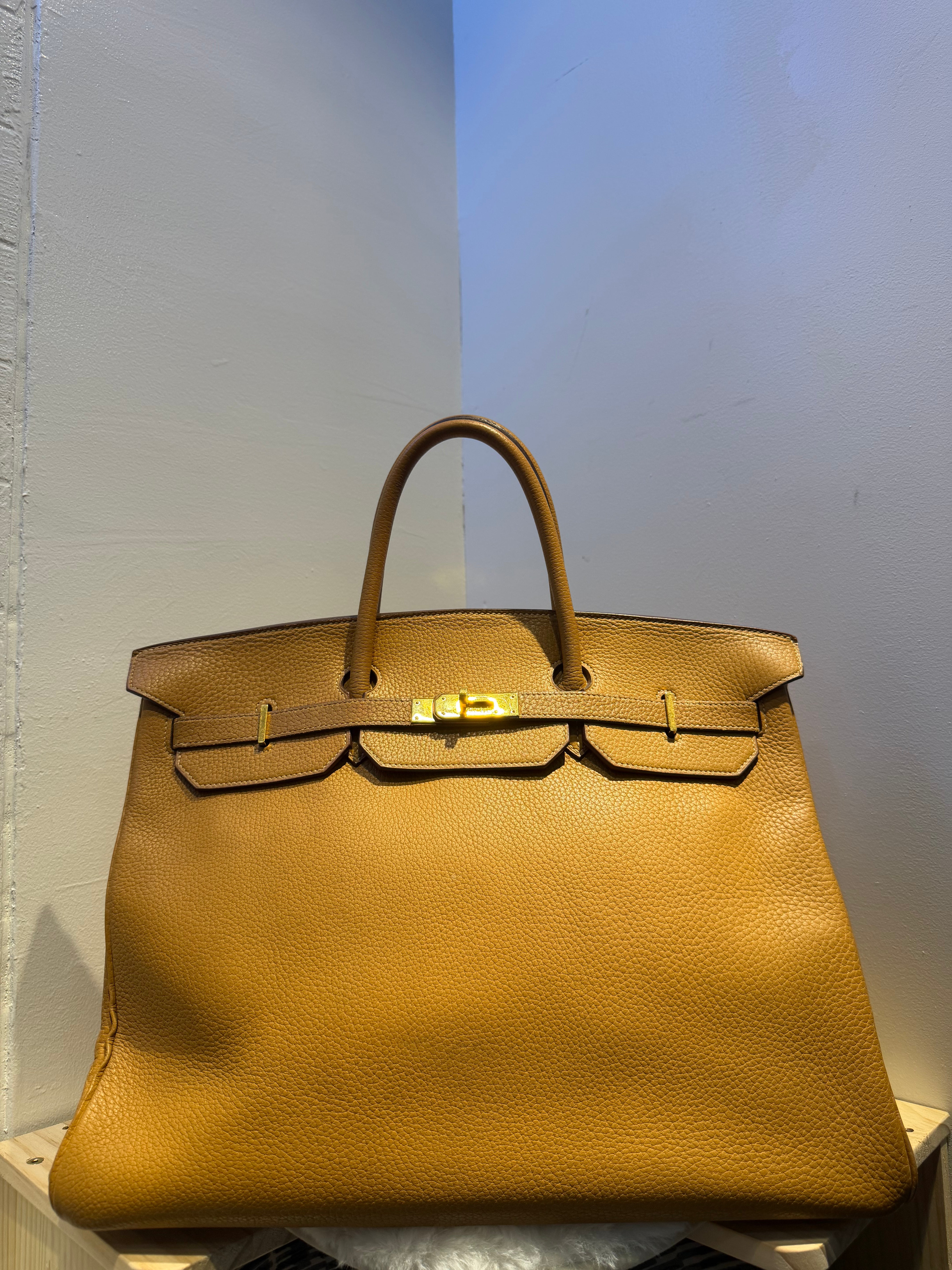 Hermes Birkin 31 (Sable Naturel)