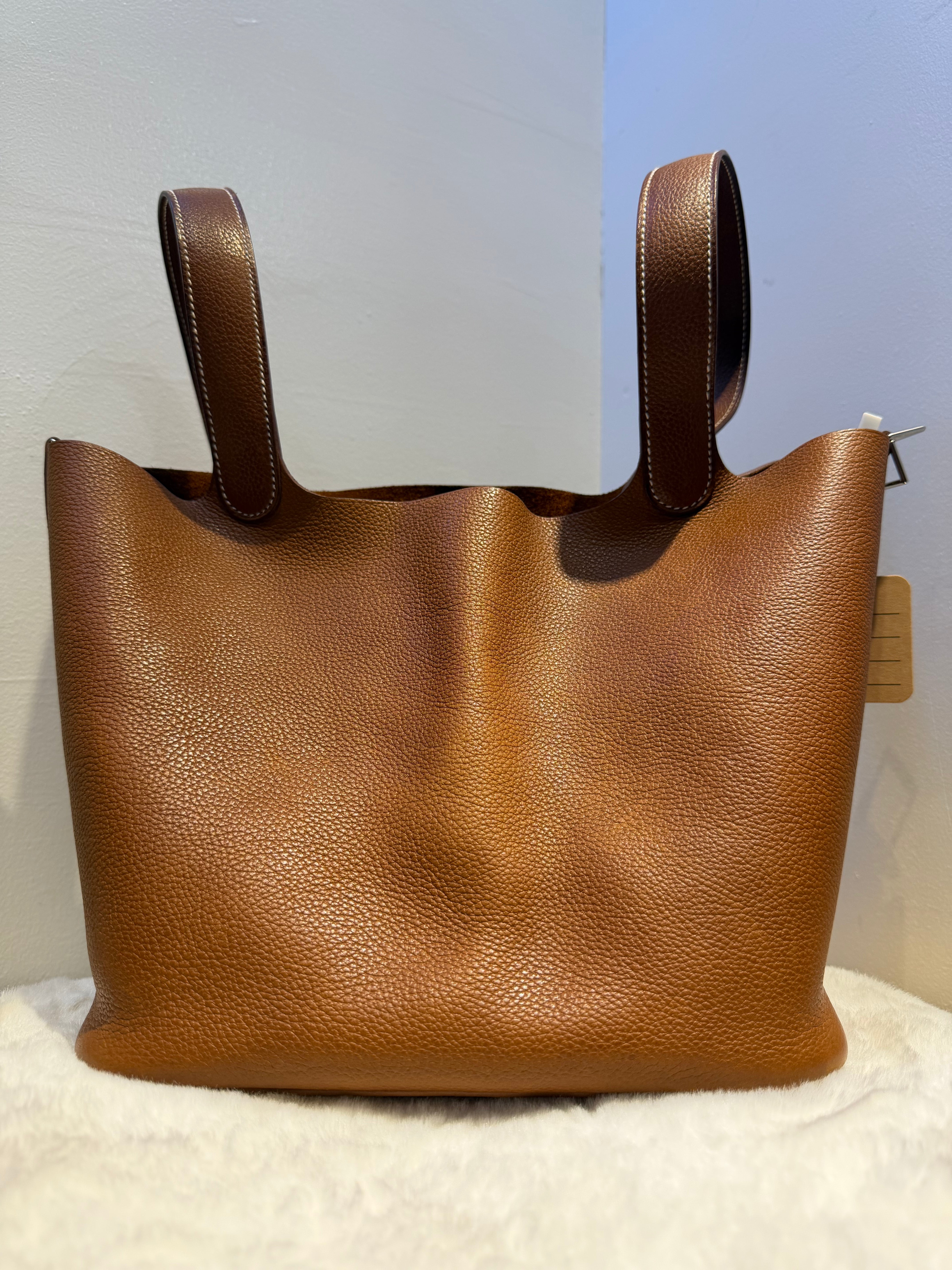 Hermes Picotin Lock Bag 22 (Tan)
