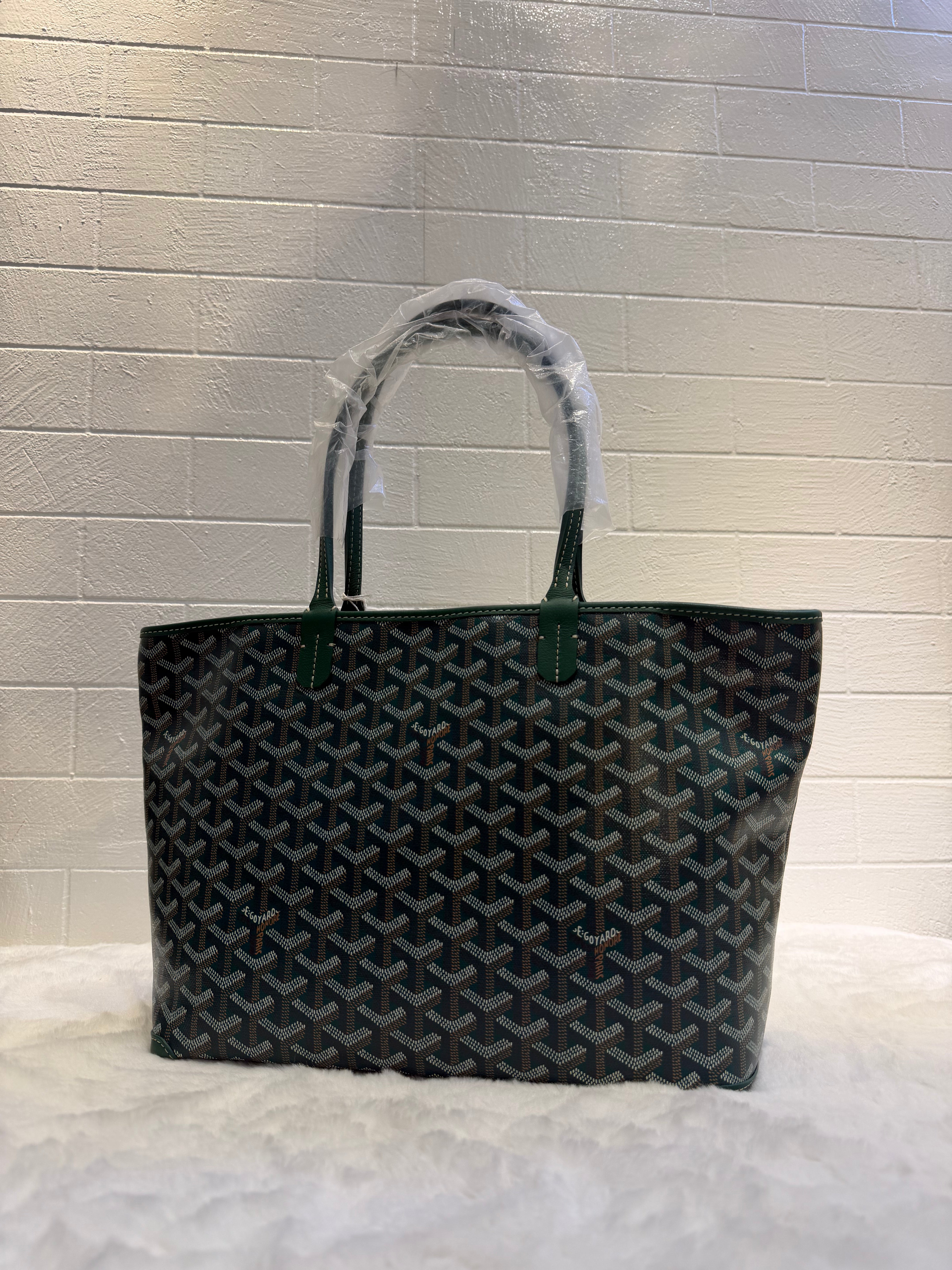 Goyard Artois Tote Bag 14 (Green Goyardine)