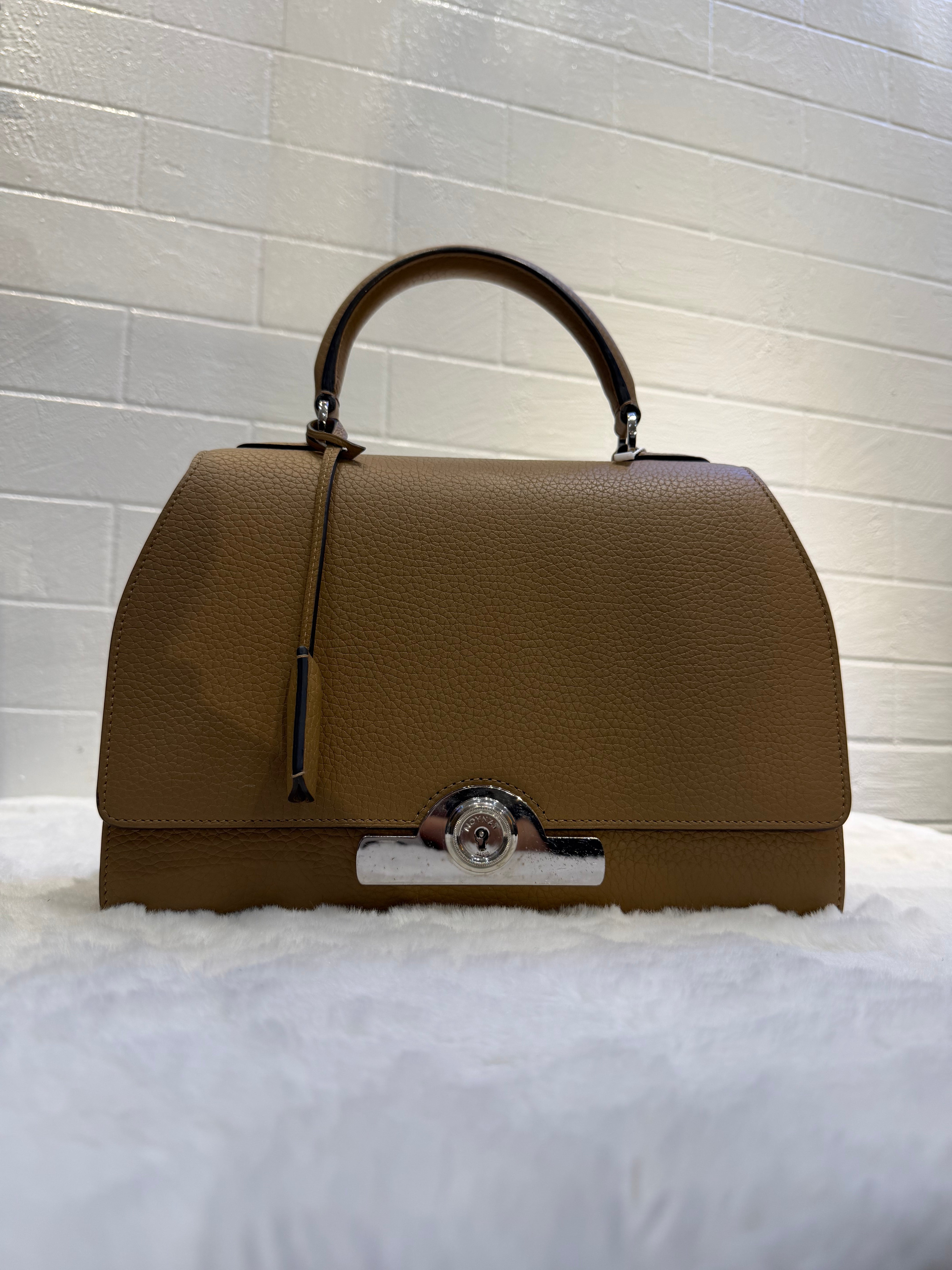 Moynat Réjane Handbag (30) – Taupe
