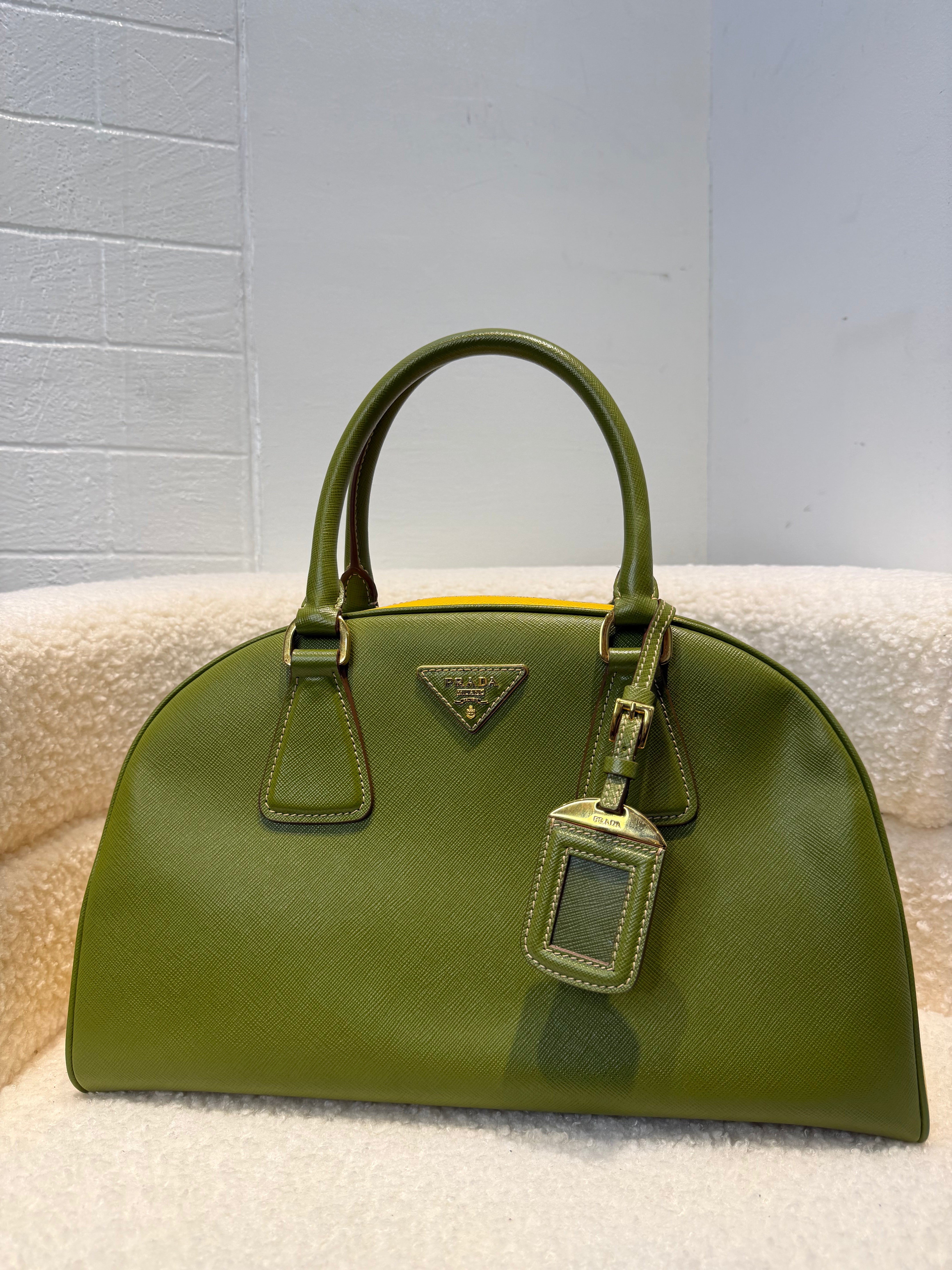 Prada Saffiano Satchel Bag