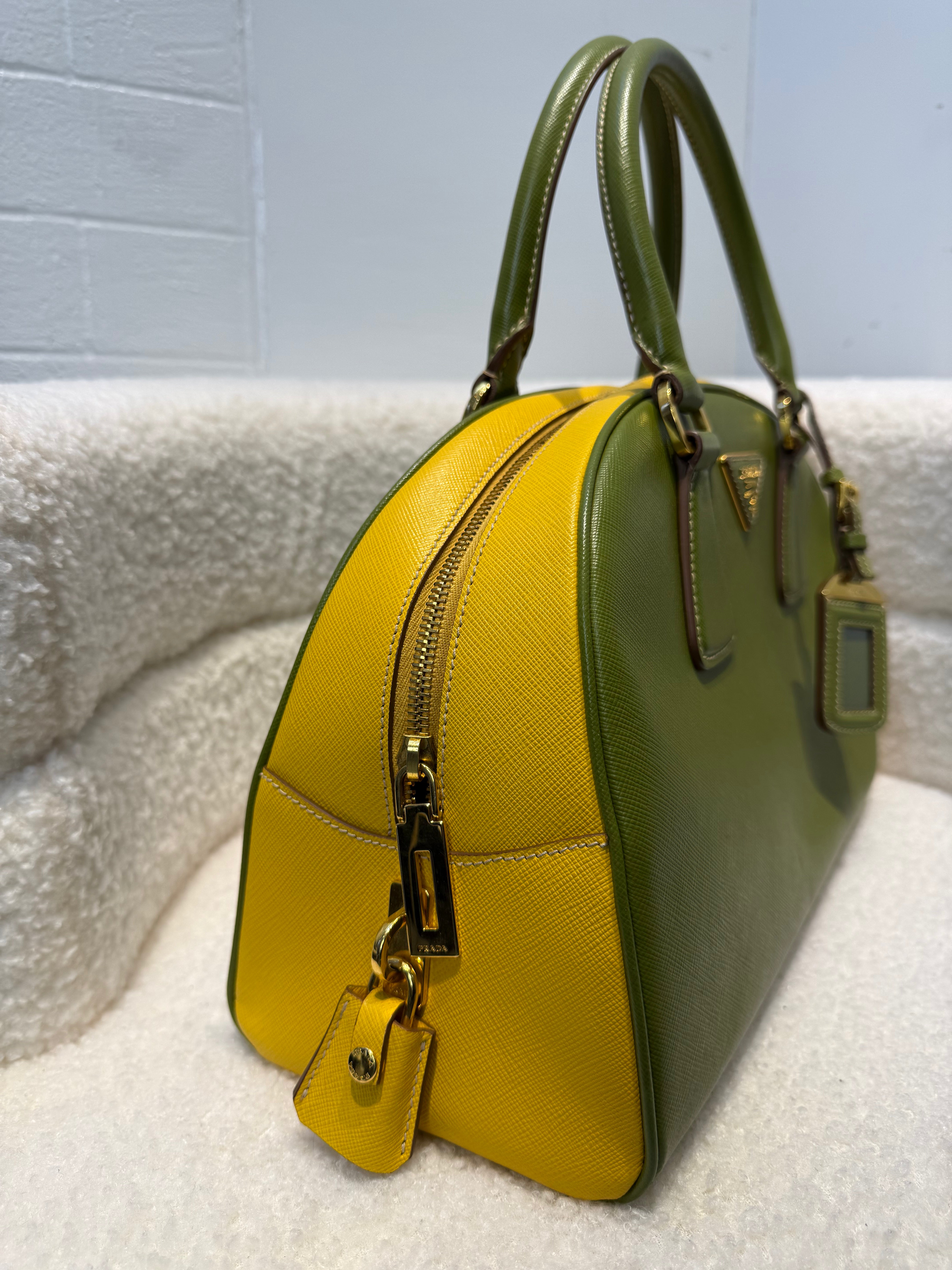 Prada Saffiano Satchel Bag