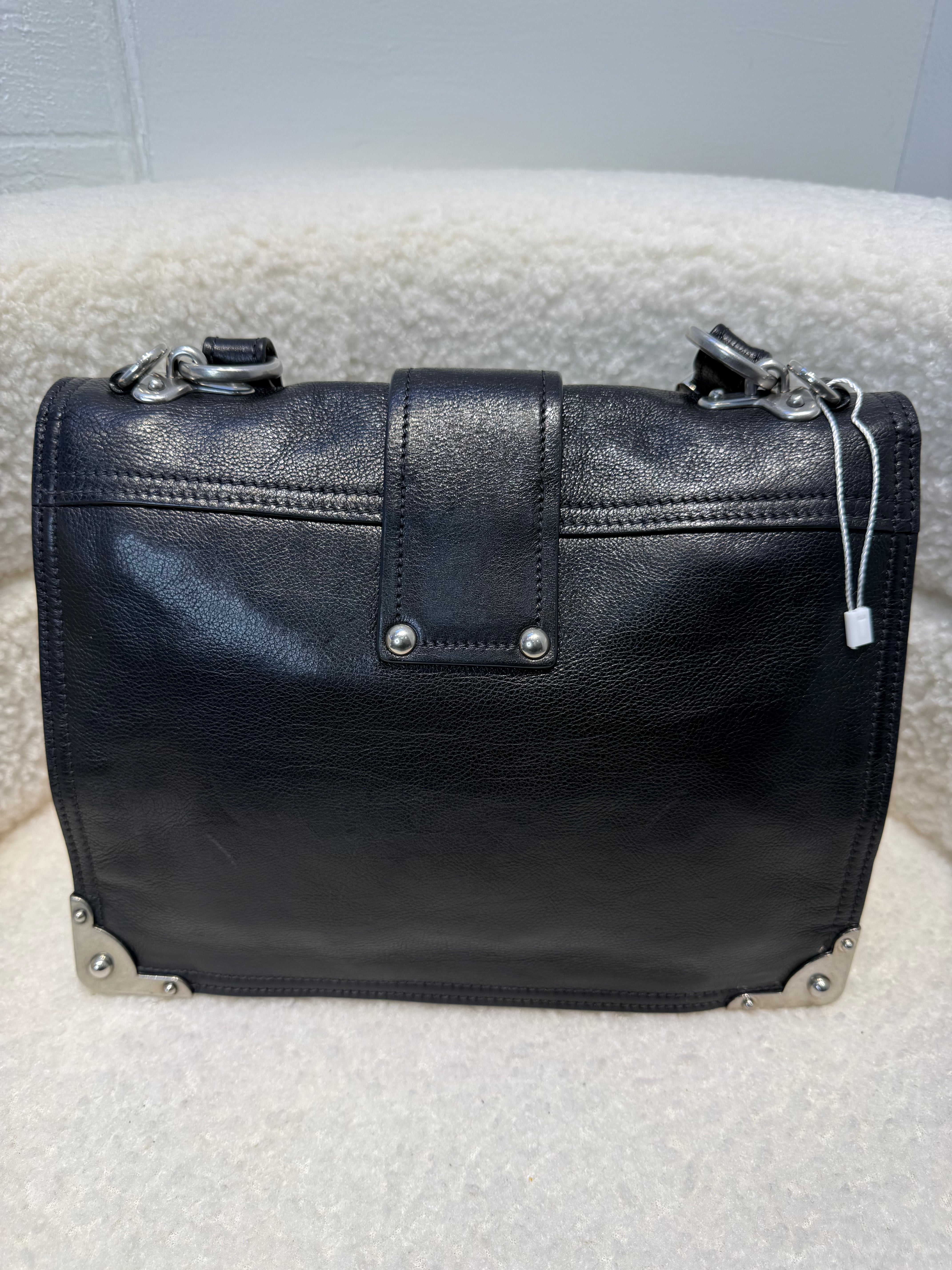 Black Cahier Soft Shoulder Bag