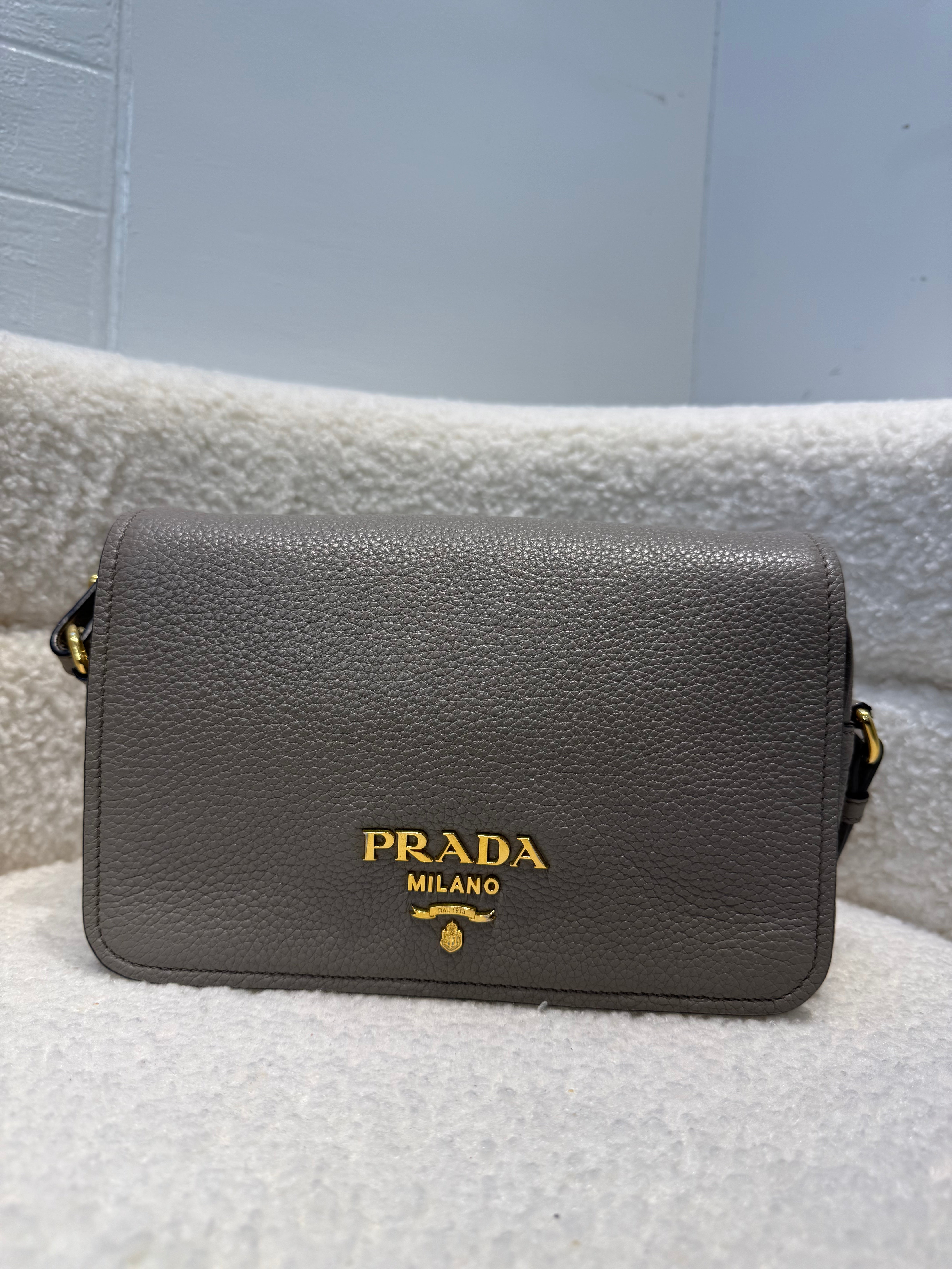 Prada Vitello Phenix Crossbody Bag