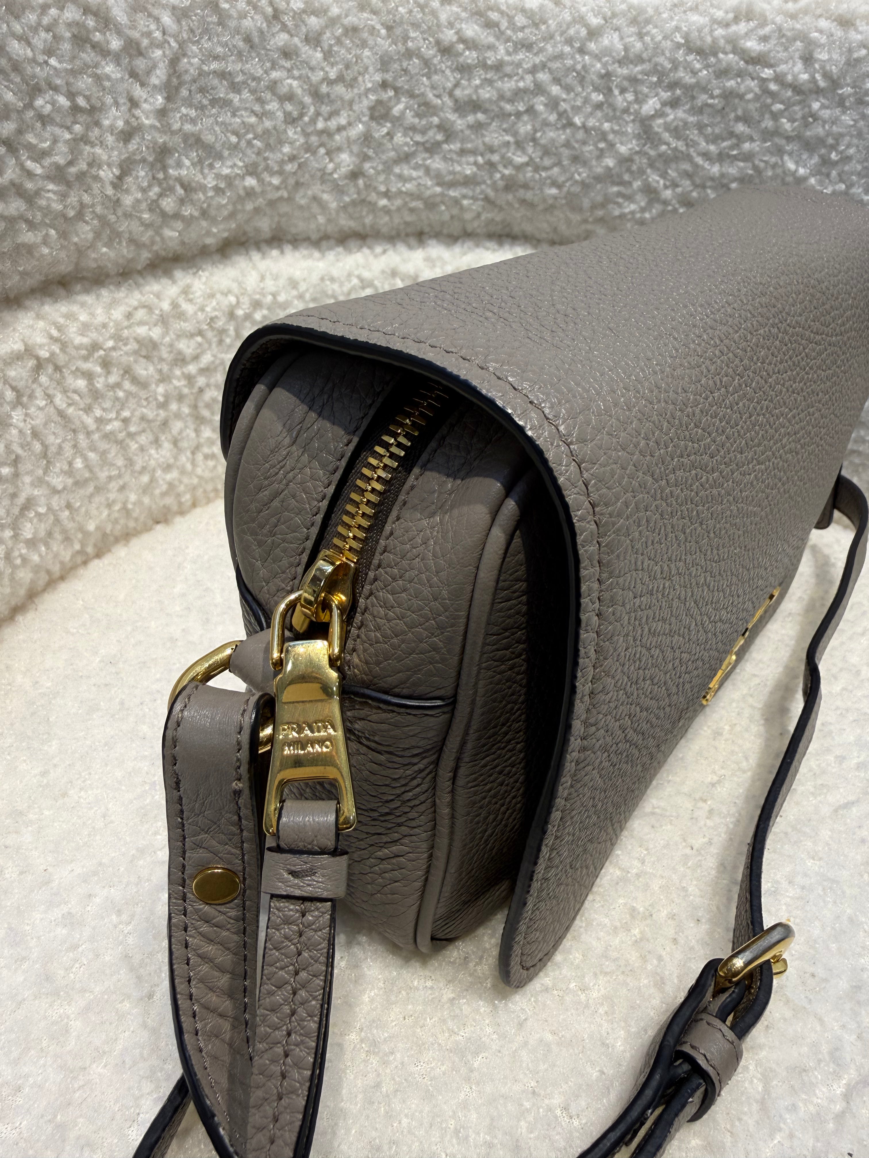 Prada Vitello Phenix Crossbody Bag
