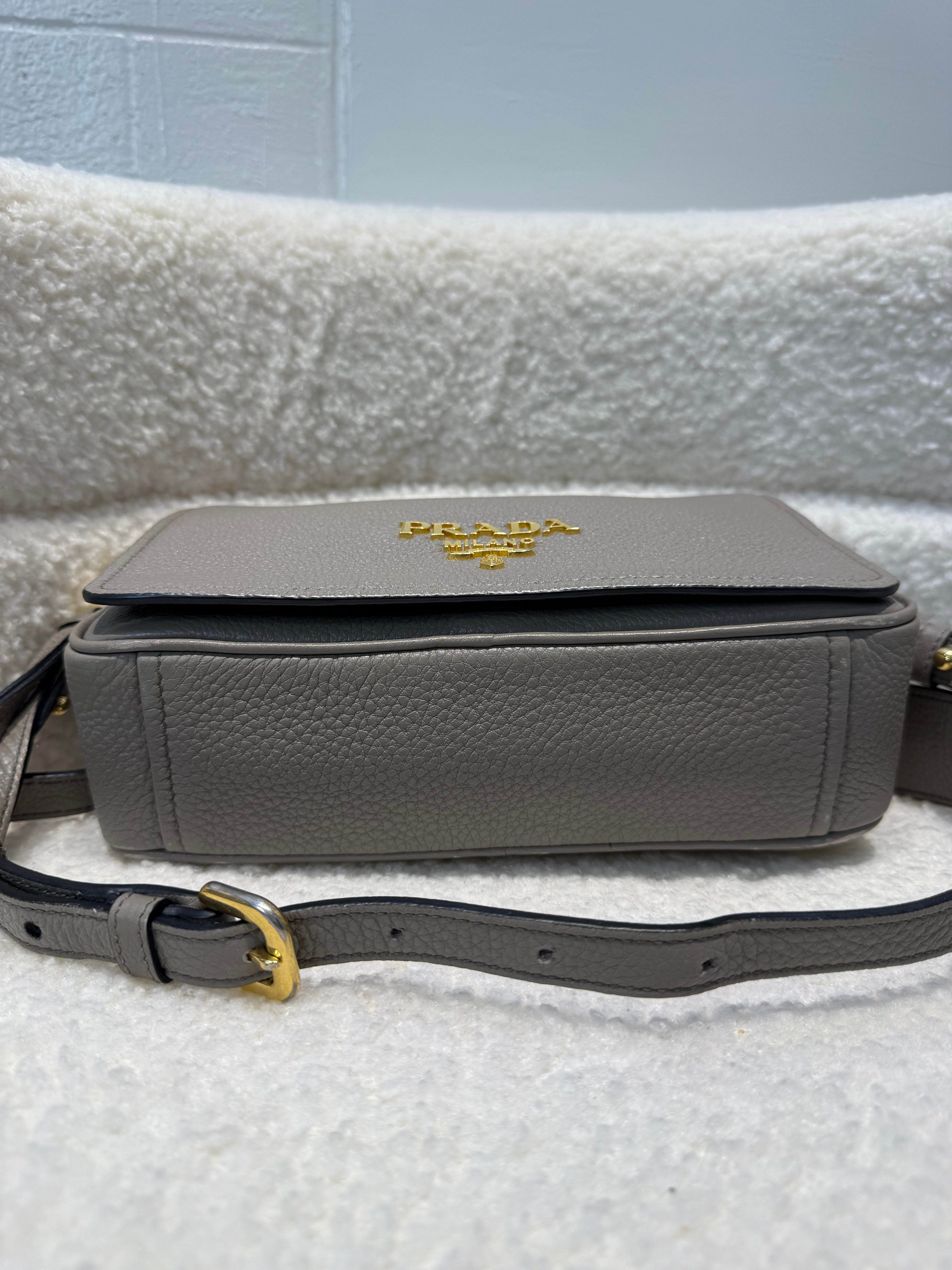 Prada Vitello Phenix Crossbody Bag
