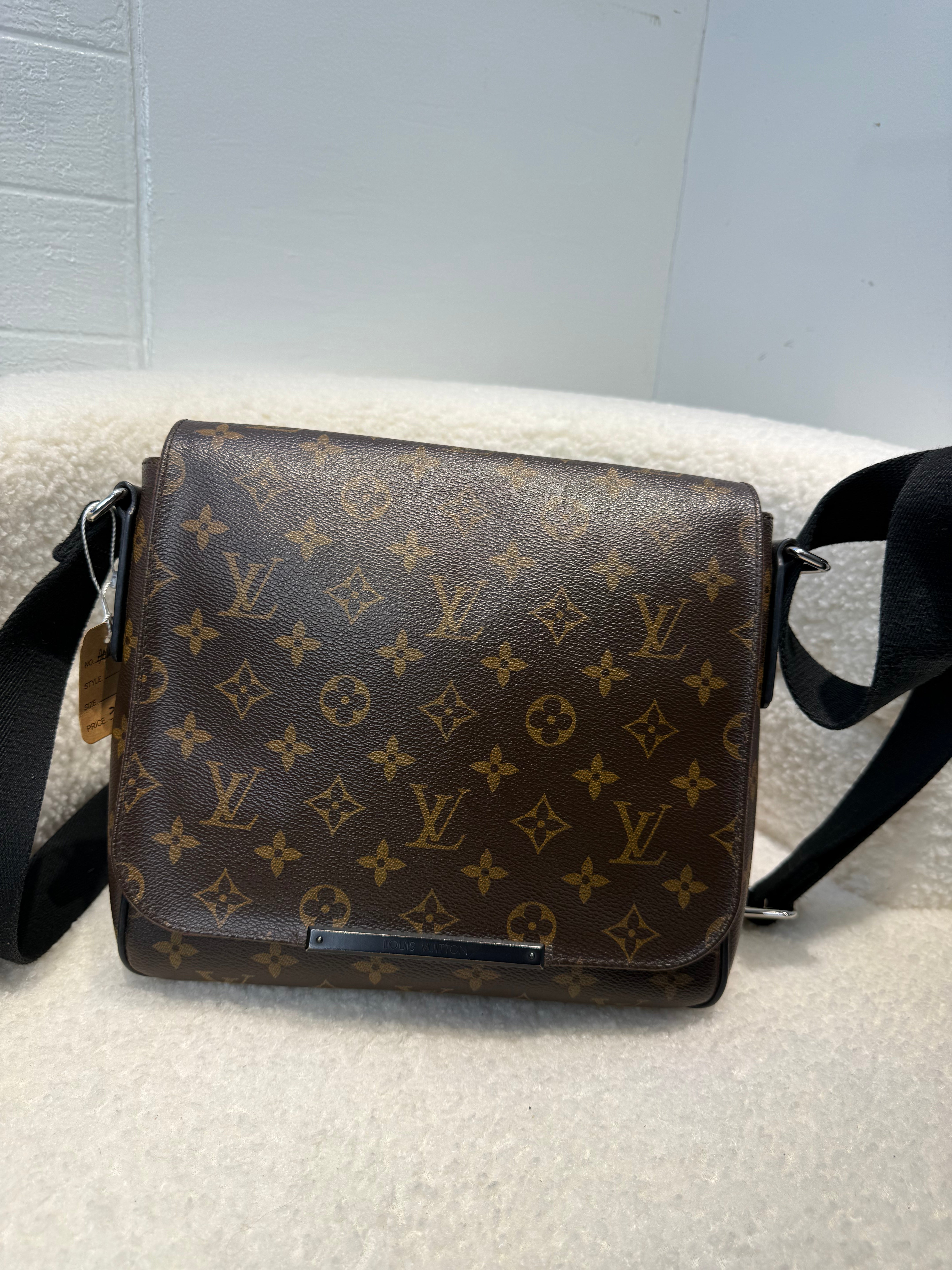Louis Vuitton Macassar District PM Messenger Crossbody Bag