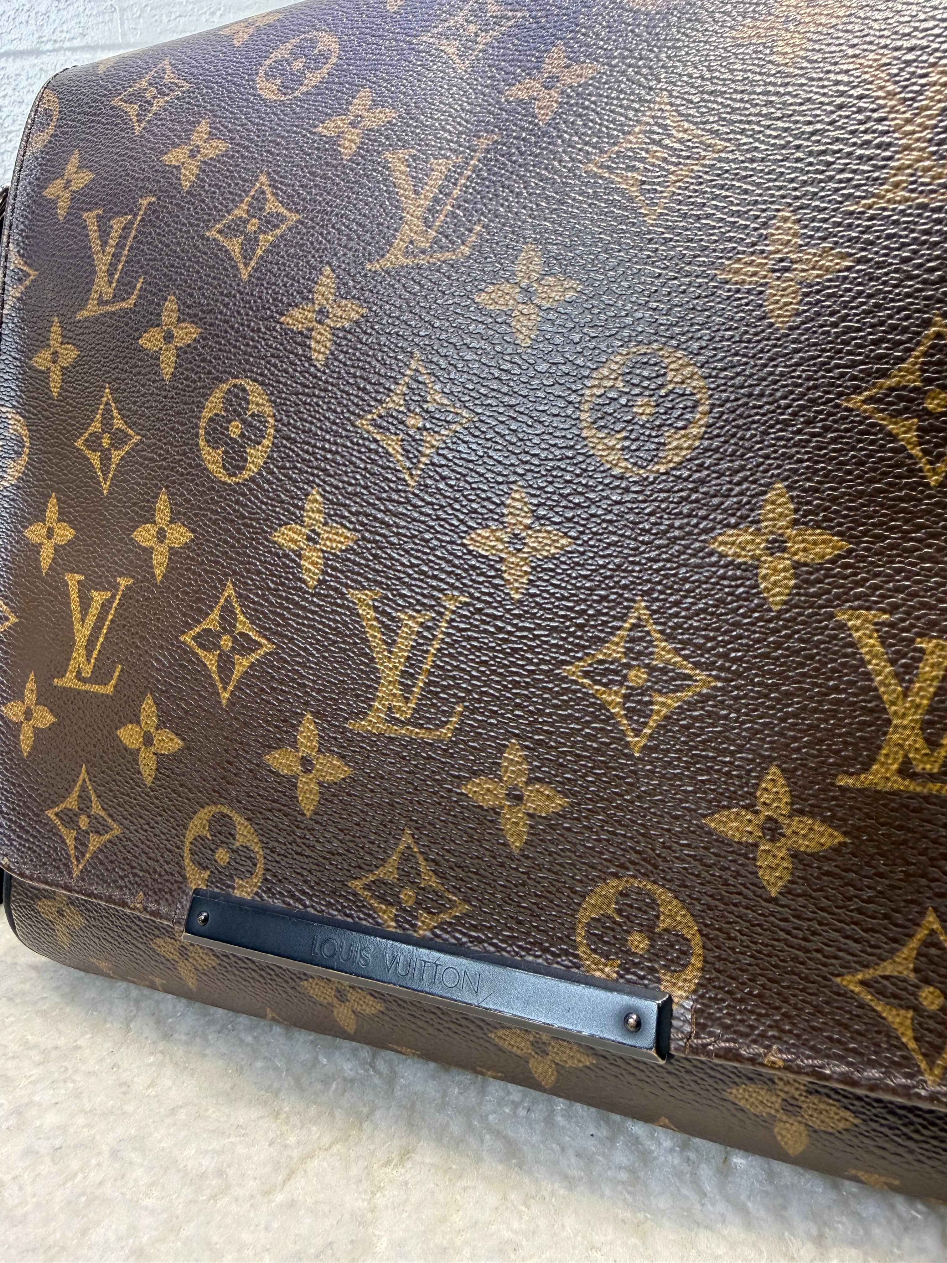 Louis Vuitton Macassar District PM Messenger Crossbody Bag
