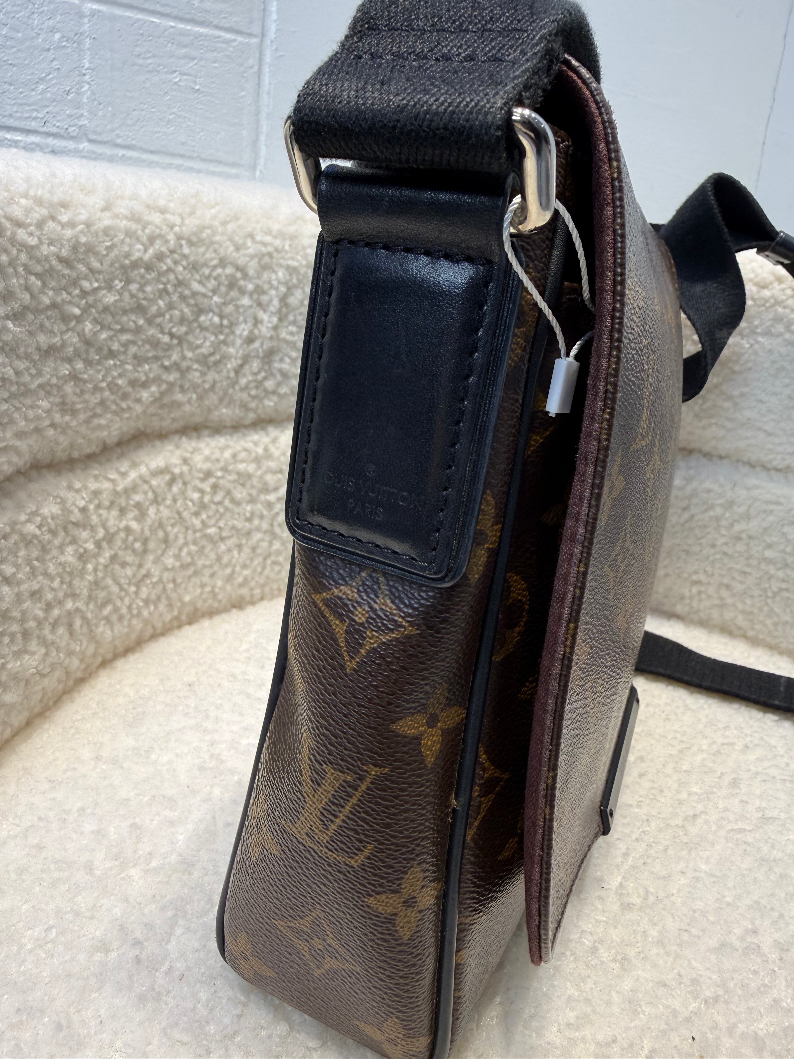 Louis Vuitton Macassar District PM Messenger Crossbody Bag
