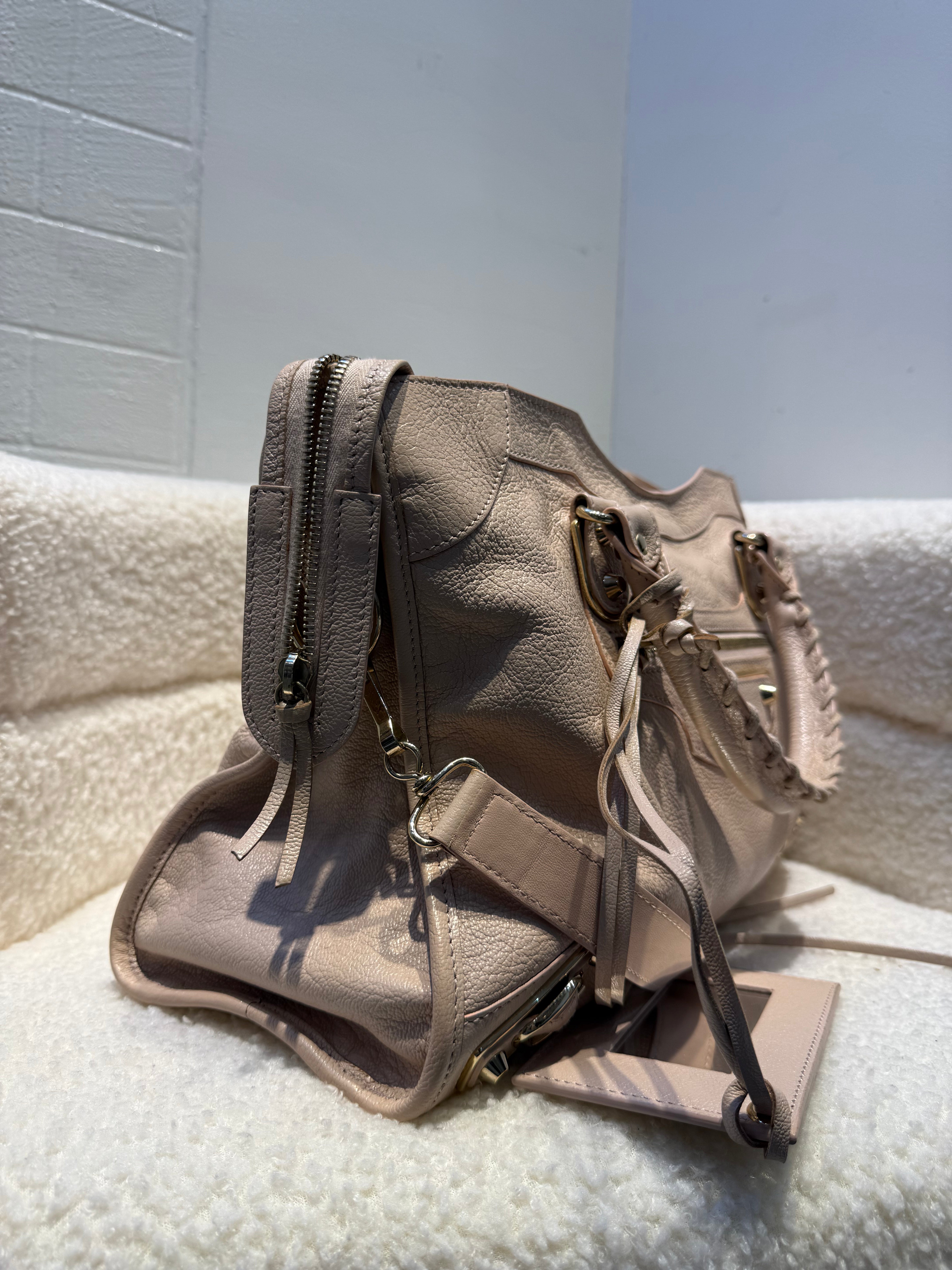 Balenciaga Metallic Edge City Bag