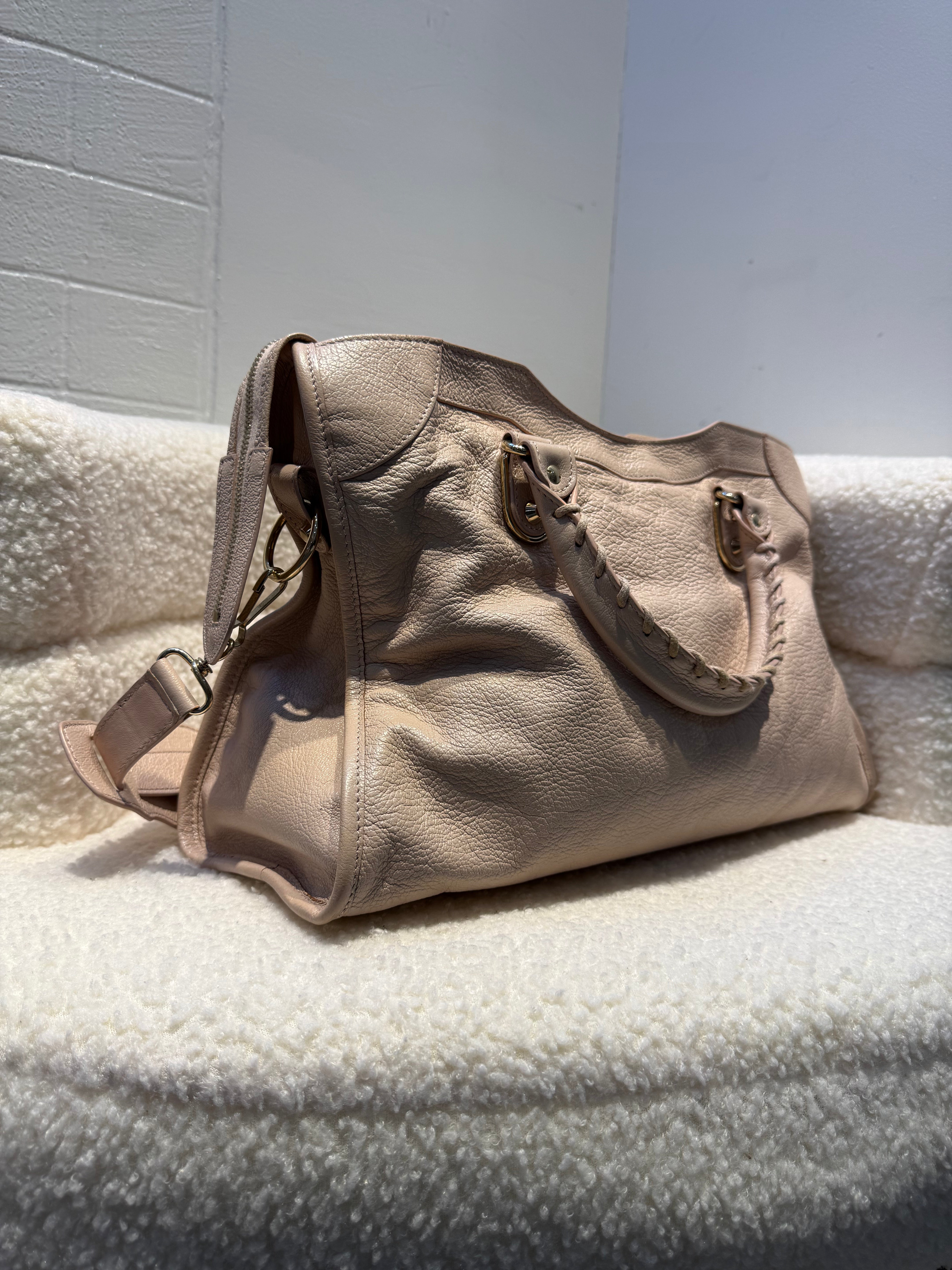 Balenciaga Metallic Edge City Bag