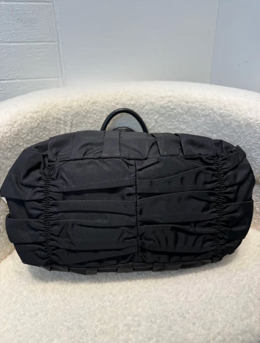 Prada Tesuto Gaufre Tote Bag