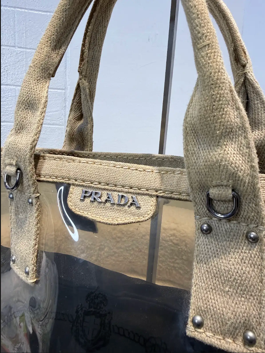 Prada Transparent PVC Bag