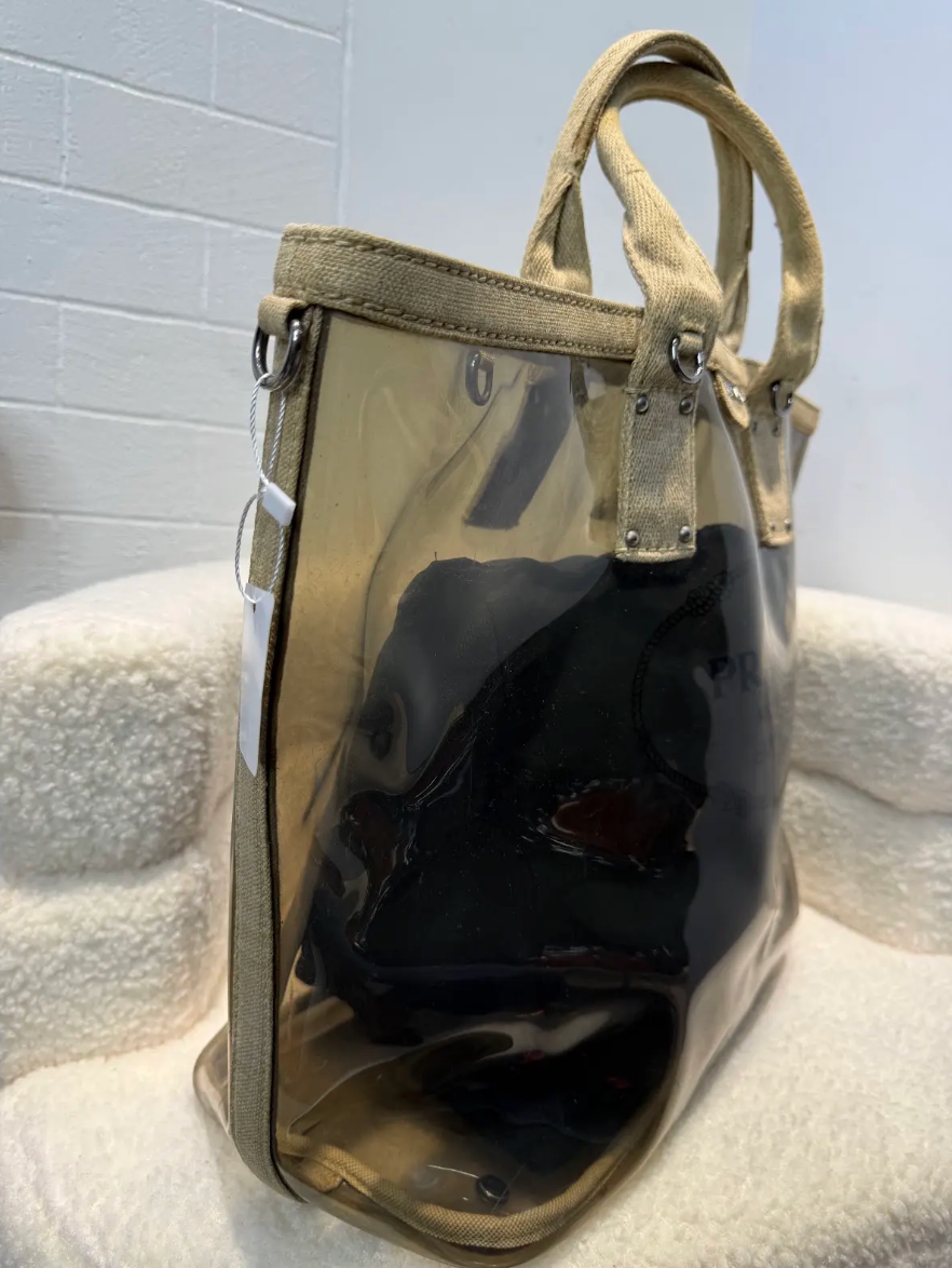 Prada Transparent PVC Bag