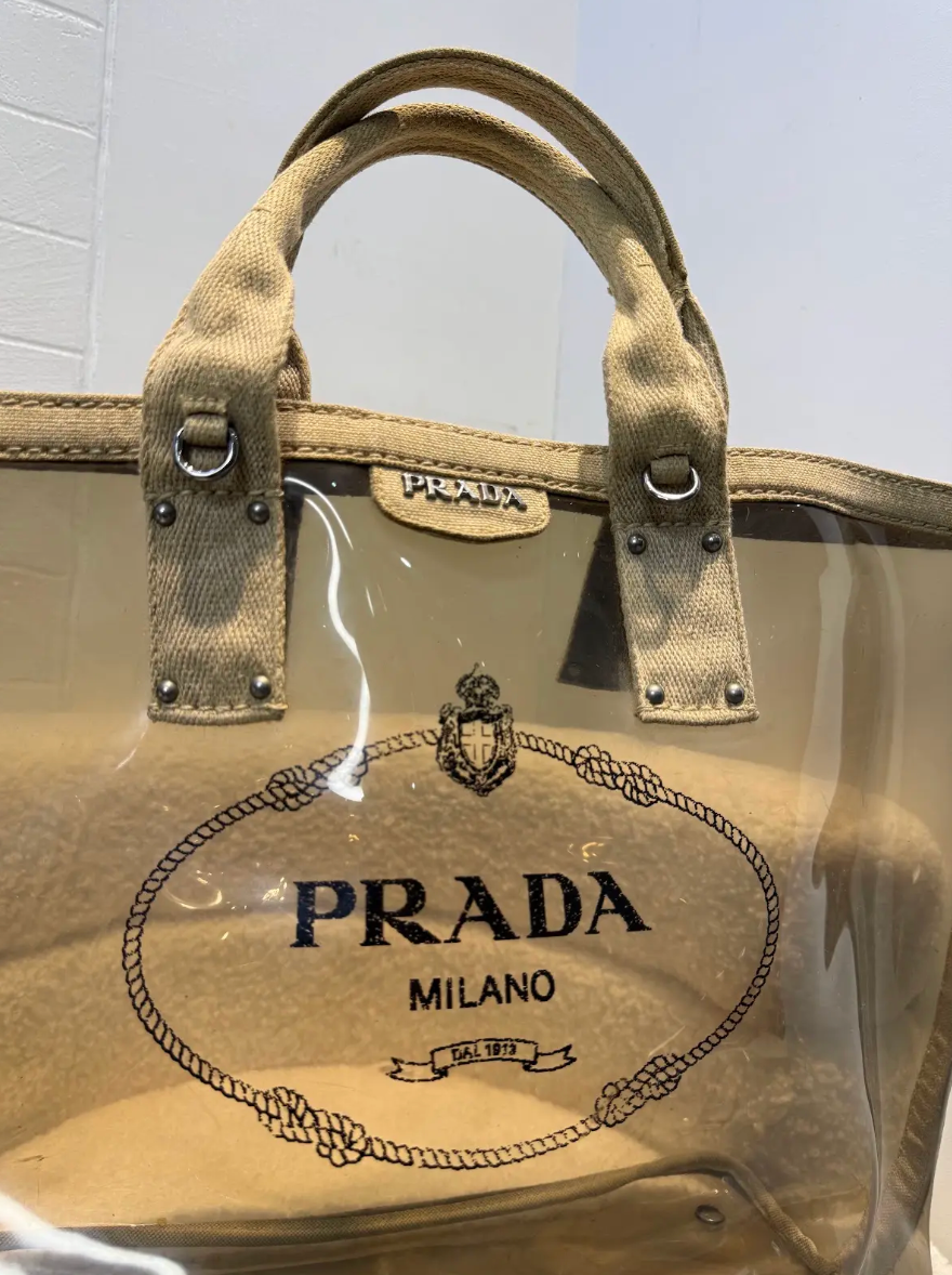 Prada Transparent PVC Bag