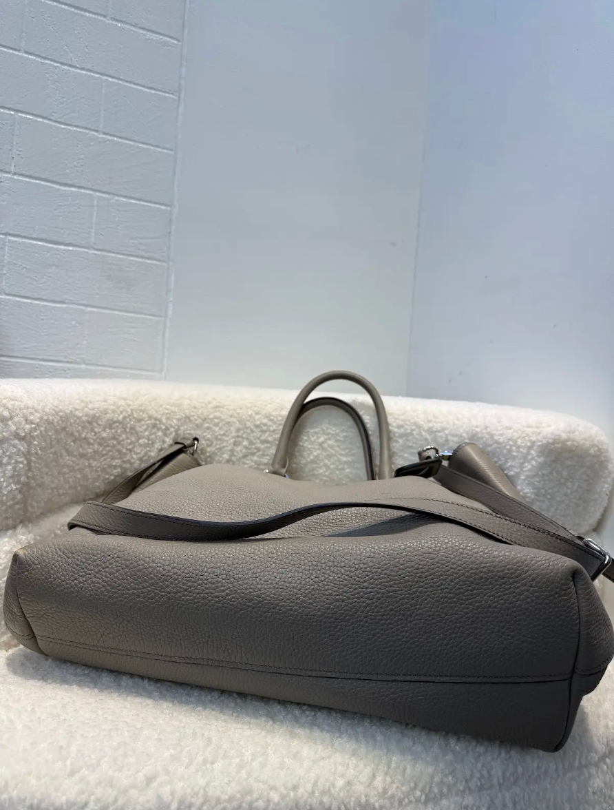 Prada Vitello Daino Two-way Leather Tote Bag