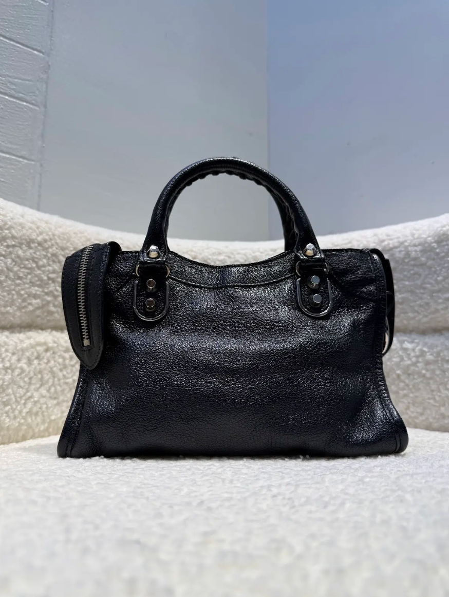 Balenciaga Mini City Metallic Edge Bag